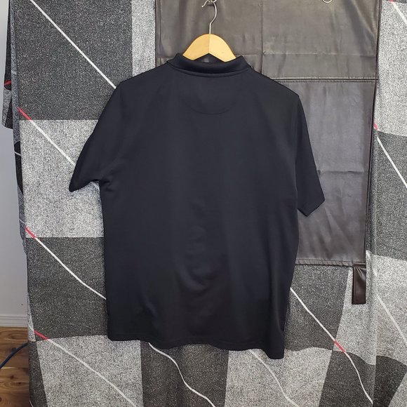 Snake Eyes Men's Blue Stripe Golf Shirt - Size L - Picture 3 of 3